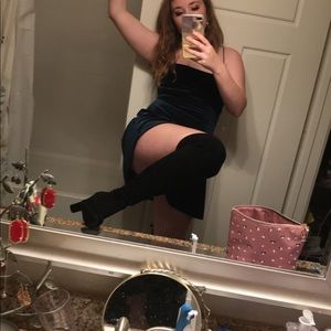 Thigh High Black Boots